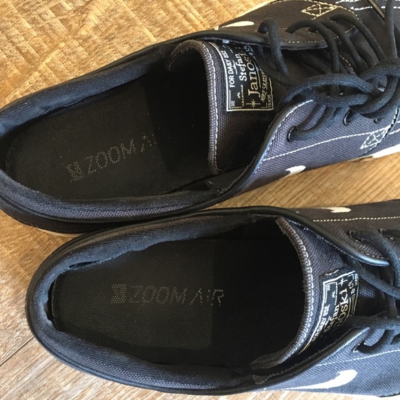 Nike Zoom Air Stefan Janoski Black Sneakers Sz 11 - Picture 6 of 8